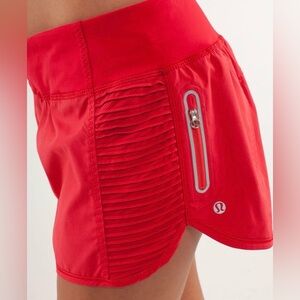 Lululemon Run Bright At Night Shorts Luxtreme Mesh Swift Currant sz4